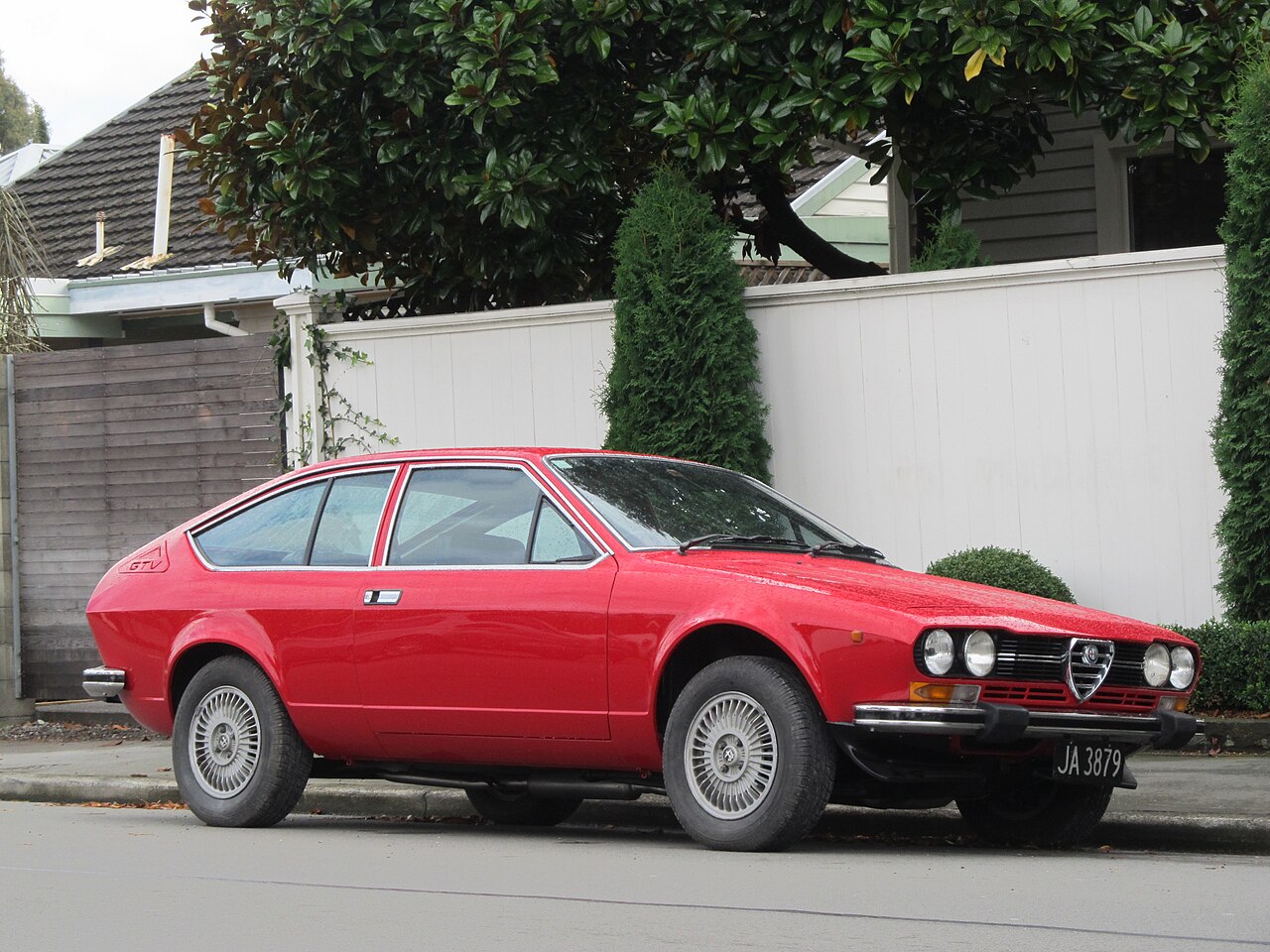 Alfa Romeo Alfetta GTV — a real example of the model