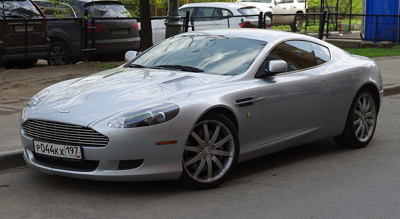 Aston Martin DB9 — a real example of the model