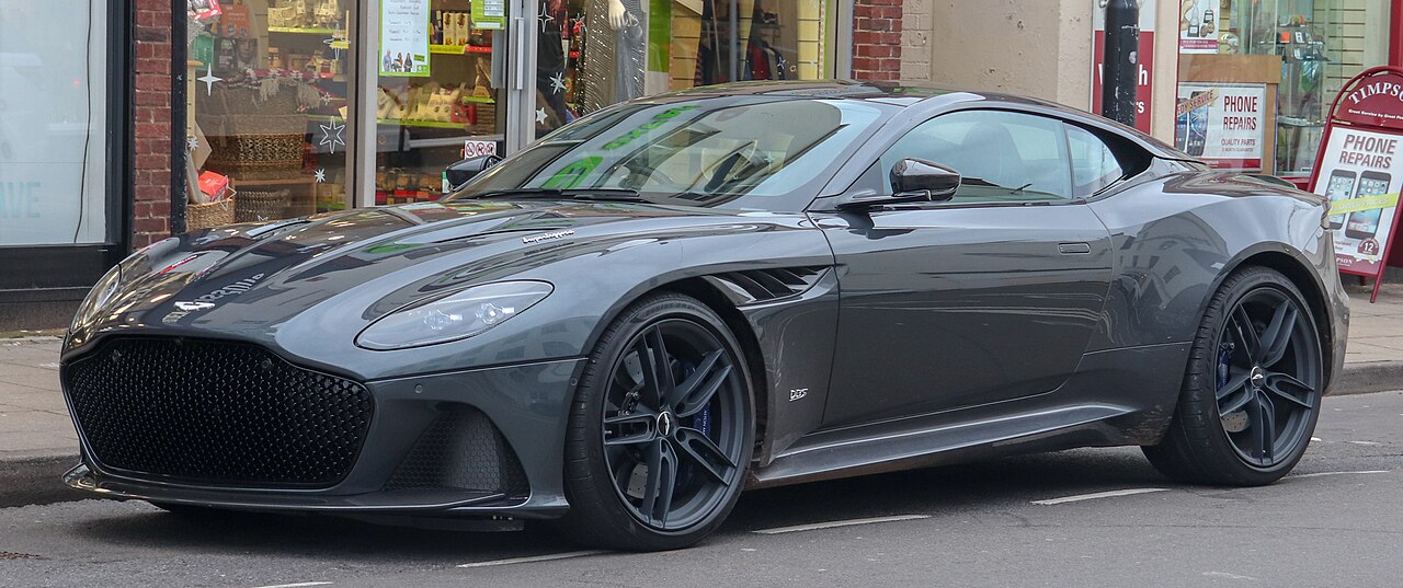 Aston Martin DBS Superleggera — a real example of the model