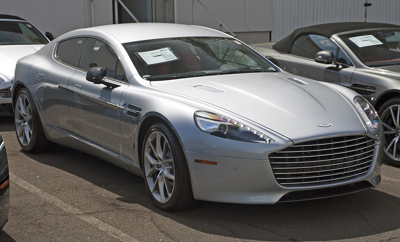 Aston Martin Rapide — a real example of the model