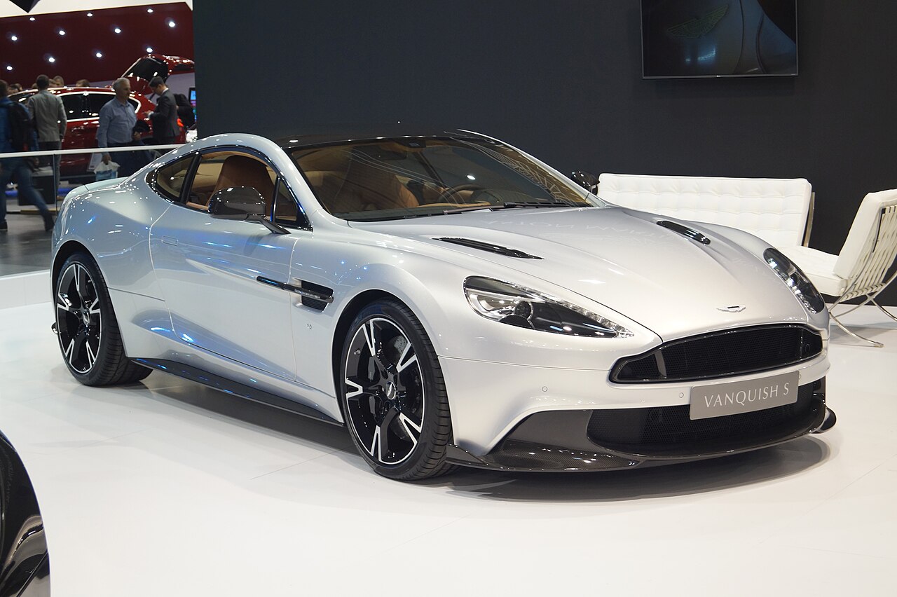 Aston Martin Vanquish V12 — a real example of the model
