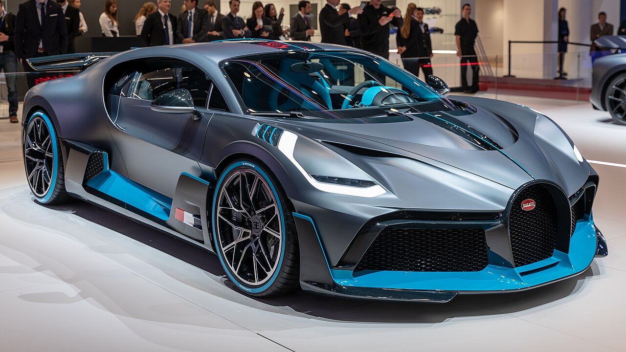 Bugatti Divo — a real example of the model