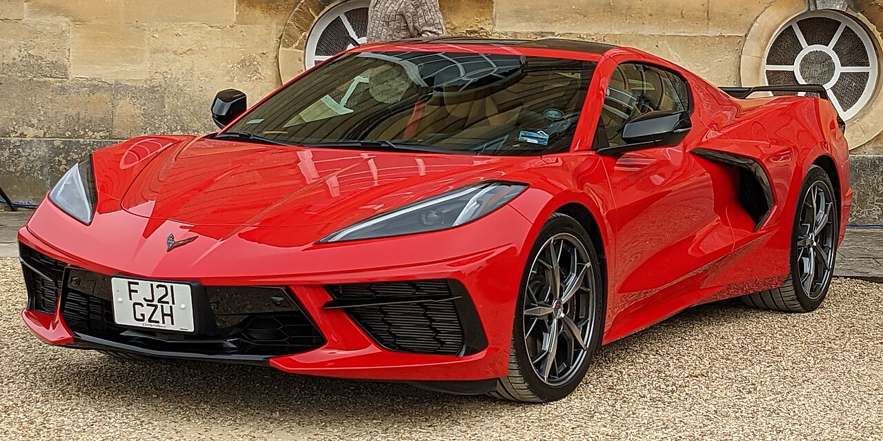 Chevrolet Corvette — a real example of the model
