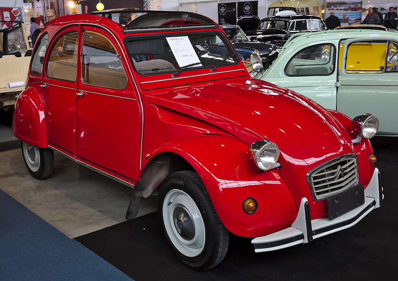 Citroën 2CV — a real example of the model