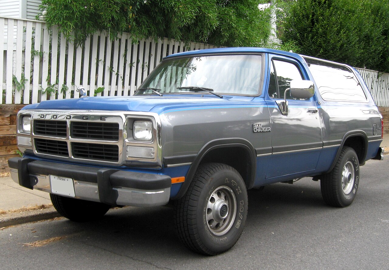 Dodge Ramcharger — a real example of the model