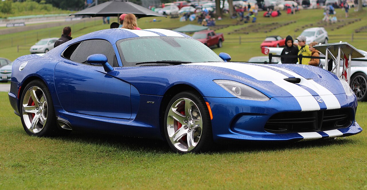 Dodge Viper RT — a real example of the model