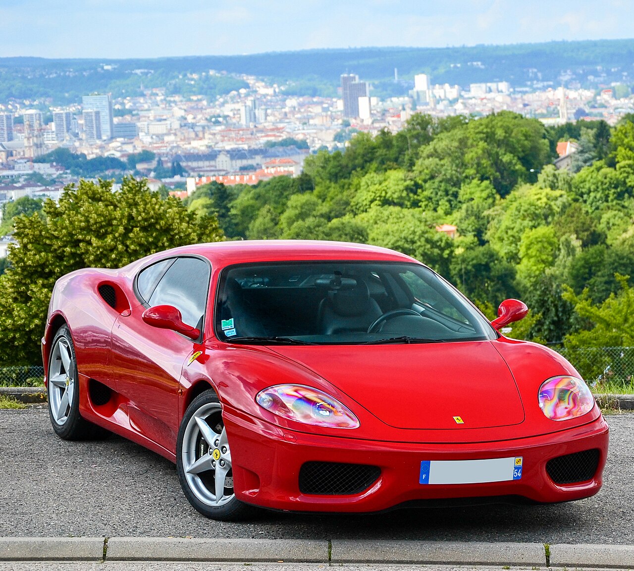 Ferrari 360 Spyder — a real example of the model