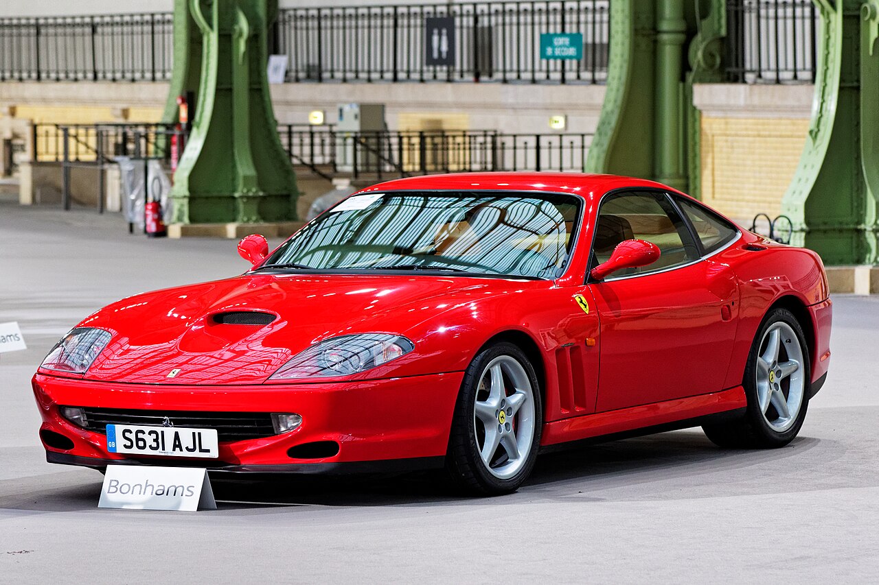 Ferrari 550 Maranello — a real example of the model