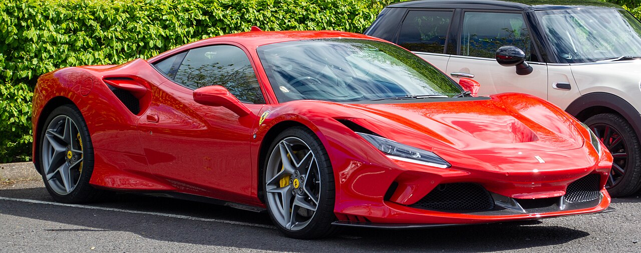 Ferrari F8 Tributo — a real example of the model