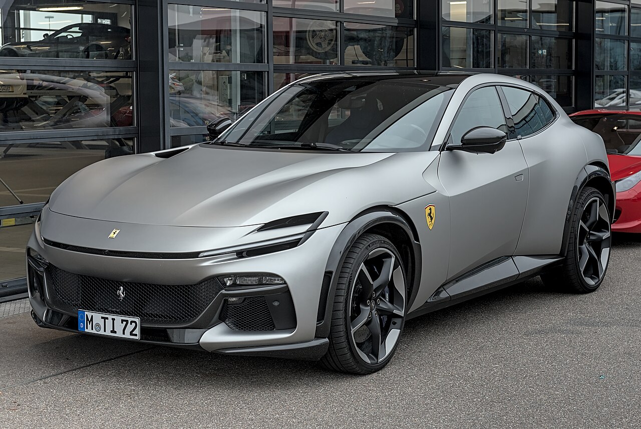 Ferrari Purosangue — a real example of the model