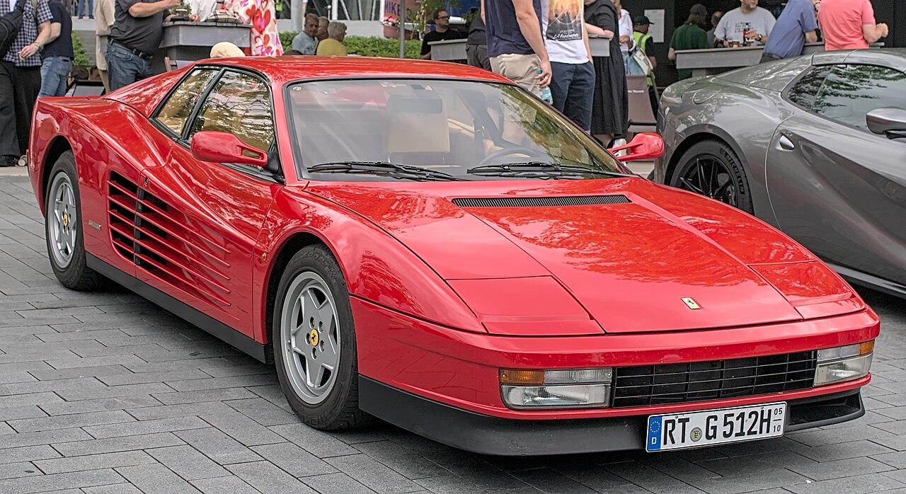 Ferrari Testarossa — a real example of the model