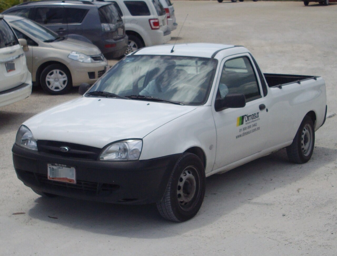 Ford Courier — a real example of the model