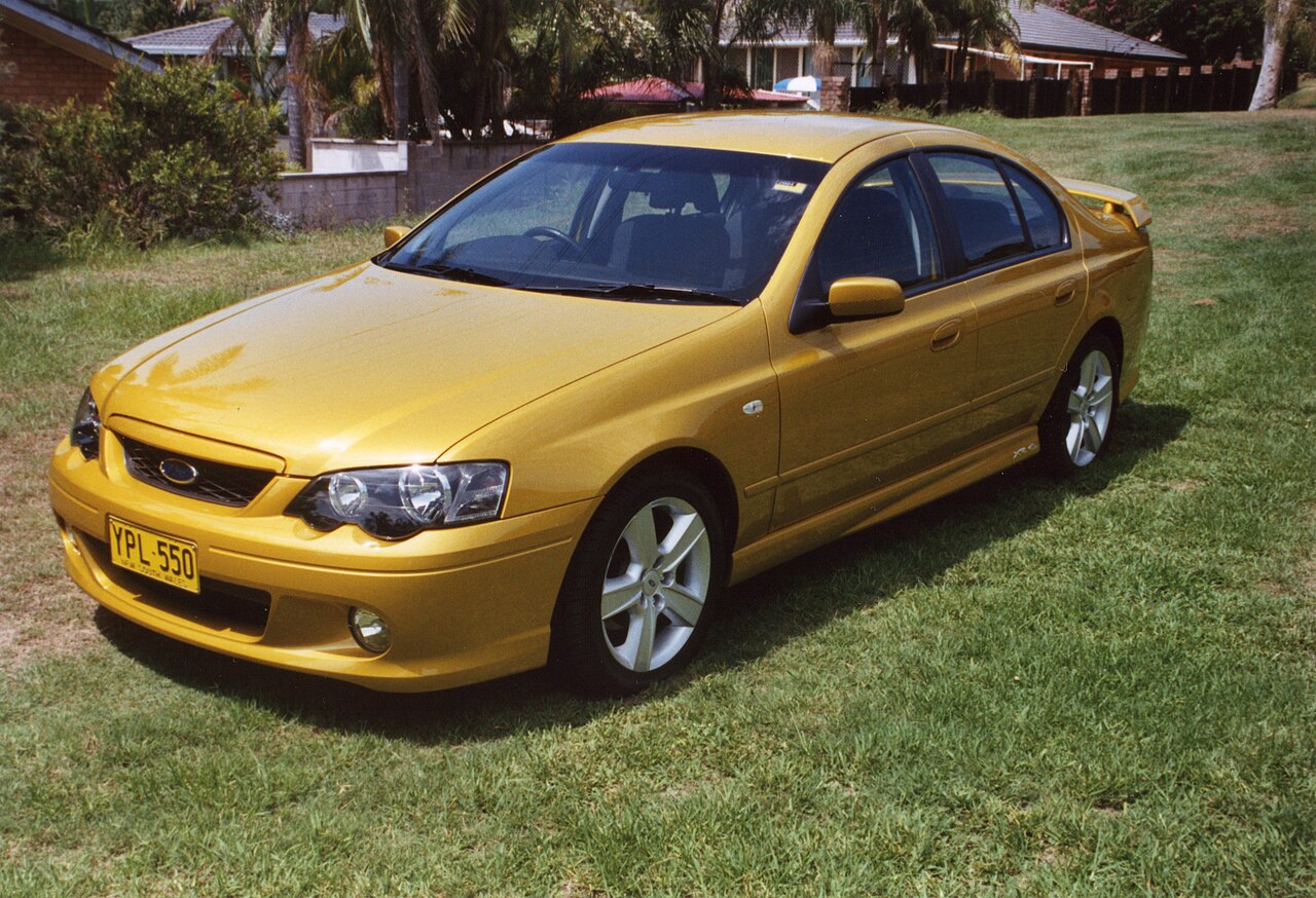 Ford Falcon XR6 — a real example of the model