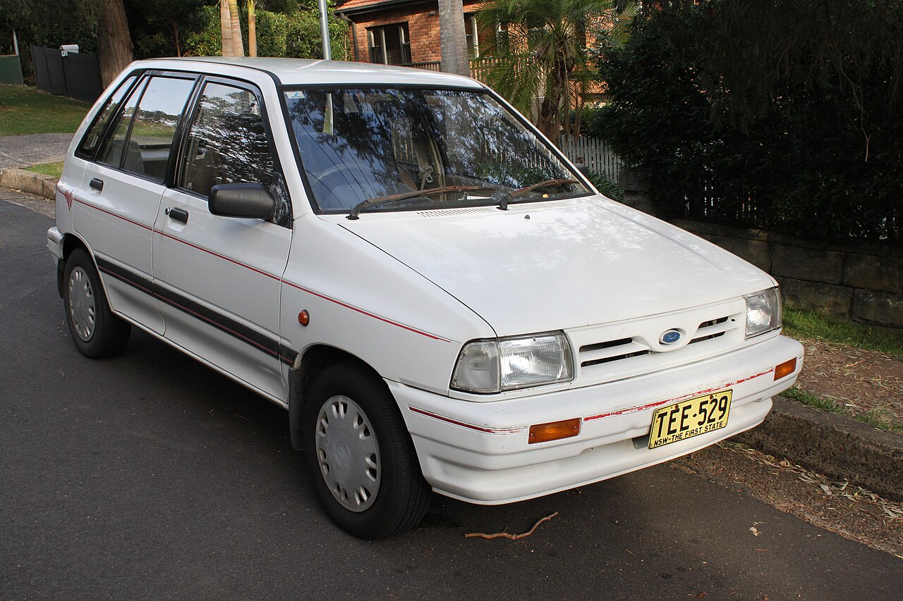 Ford Festiva — a real example of the model
