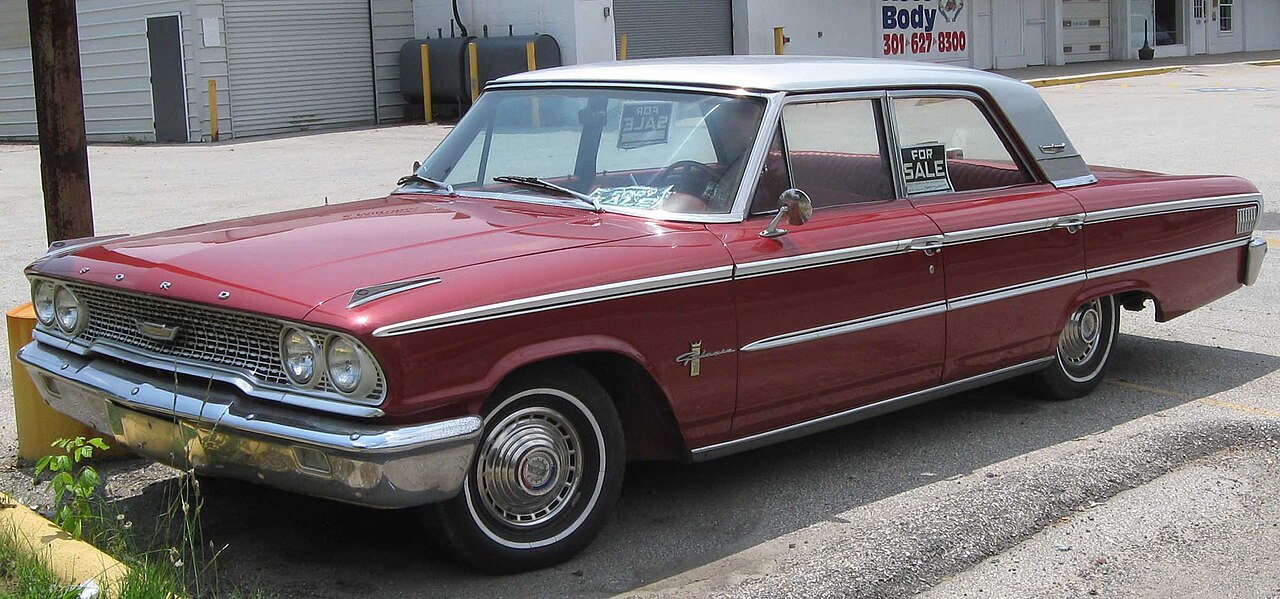 Ford Galaxie — a real example of the model