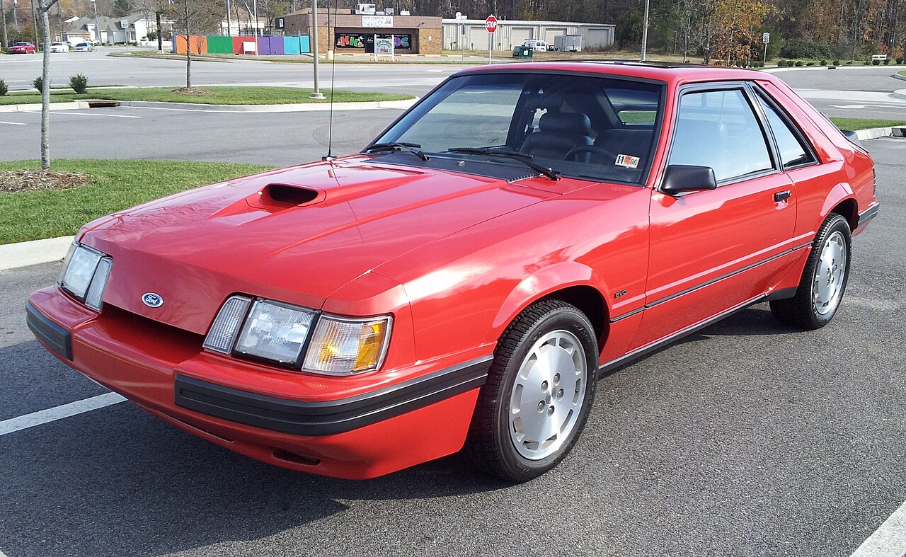 Ford Mustang SVO — a real example of the model