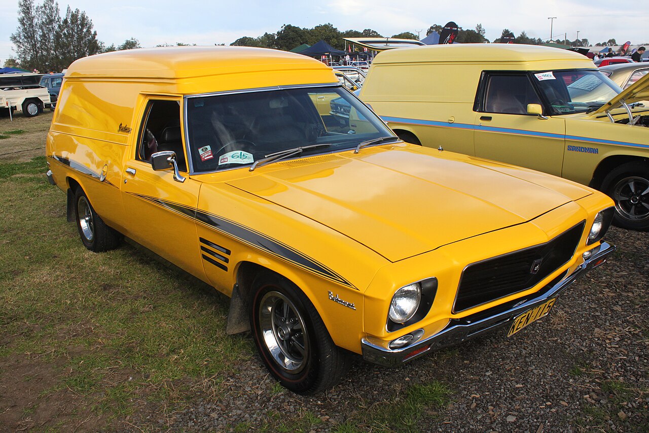 Holden Sandman Panelvan — a real example of the model