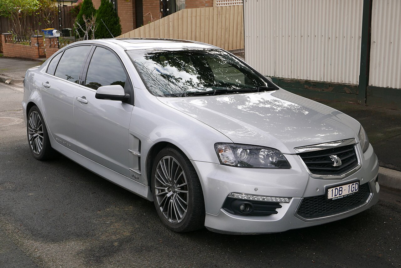 Holden Senator — a real example of the model