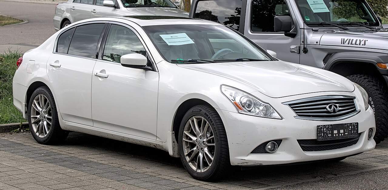 Infiniti G35 — a real example of the model