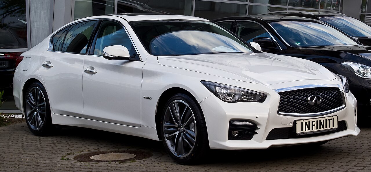Infiniti Q50 — a real example of the model