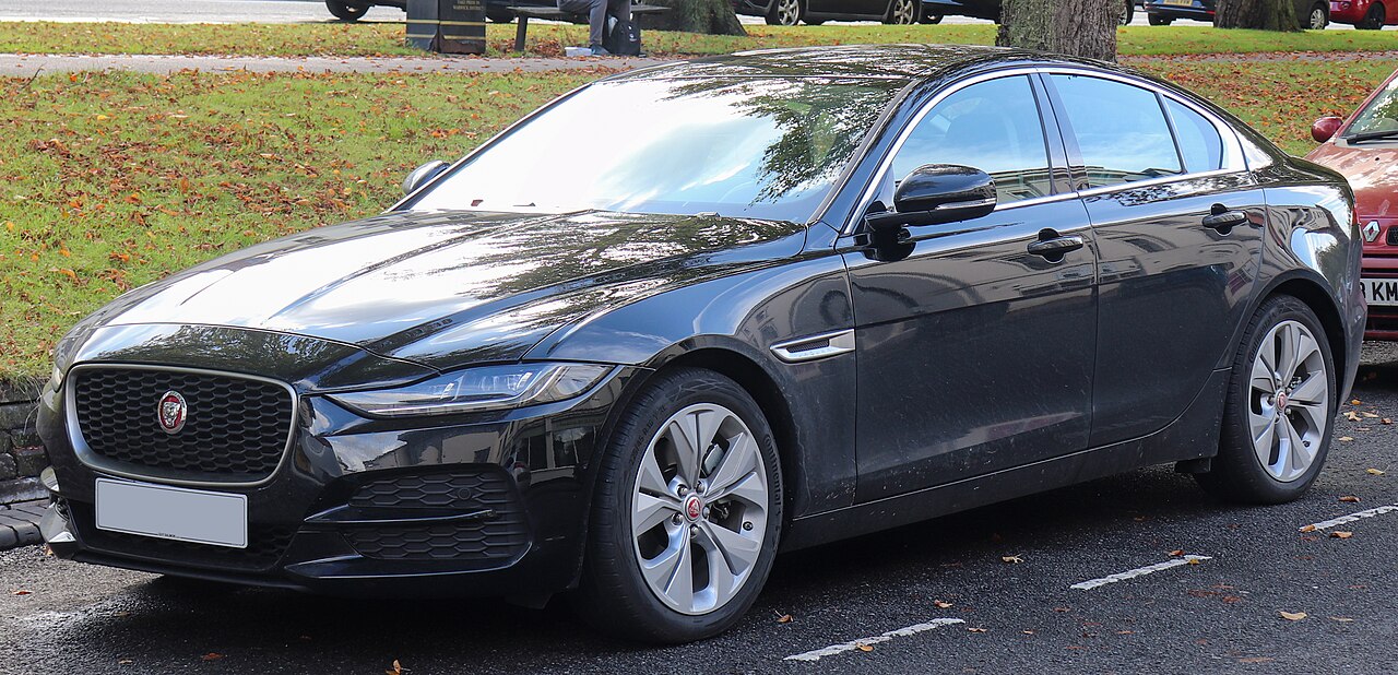 Jaguar XE — a real example of the model