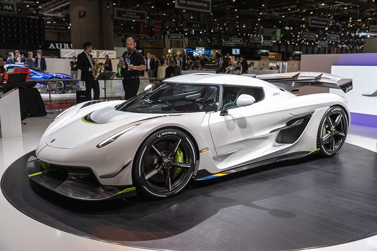 Koenigsegg Jesko — a real example of the model