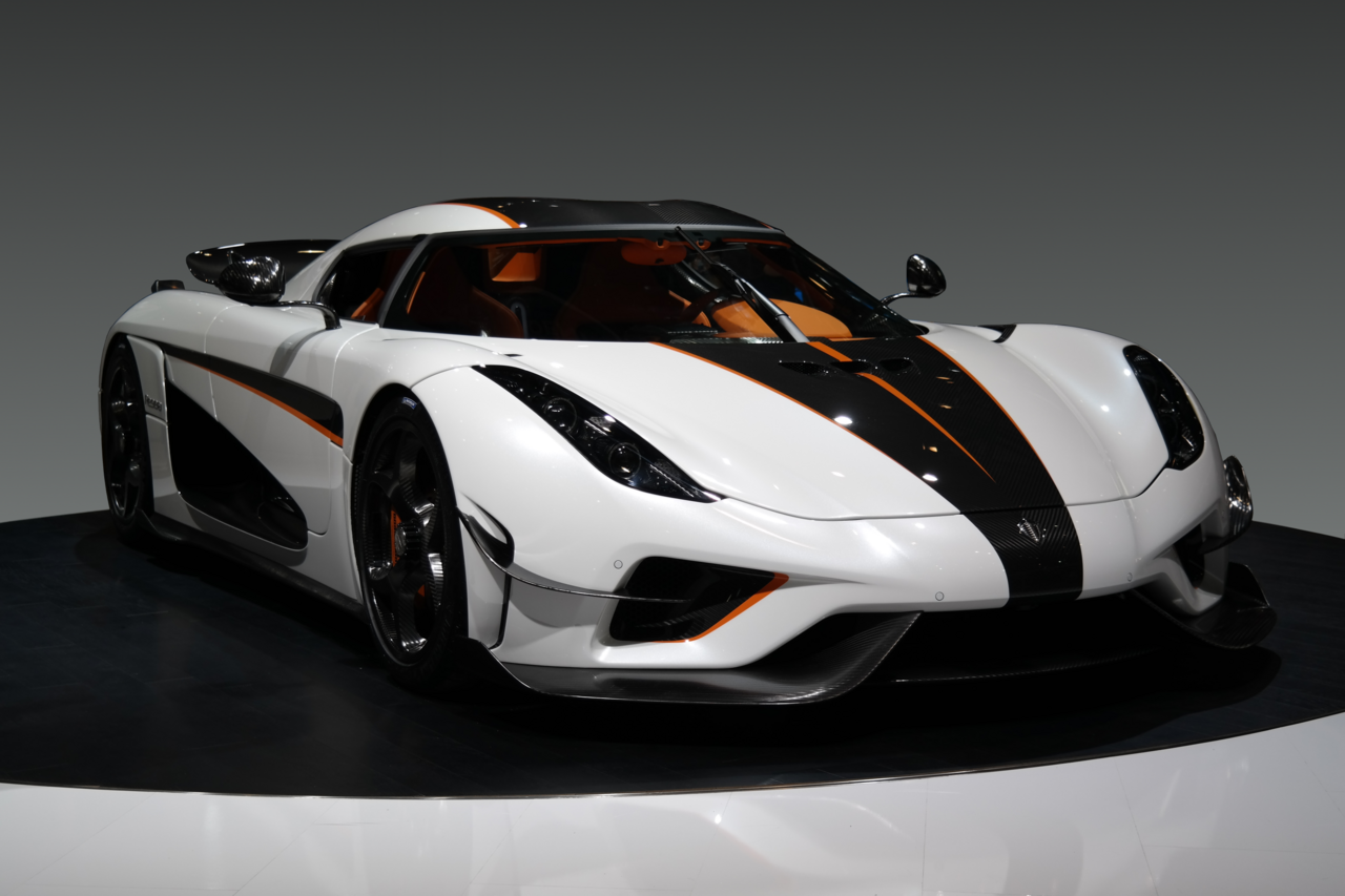Koenigsegg Regera — a real example of the model