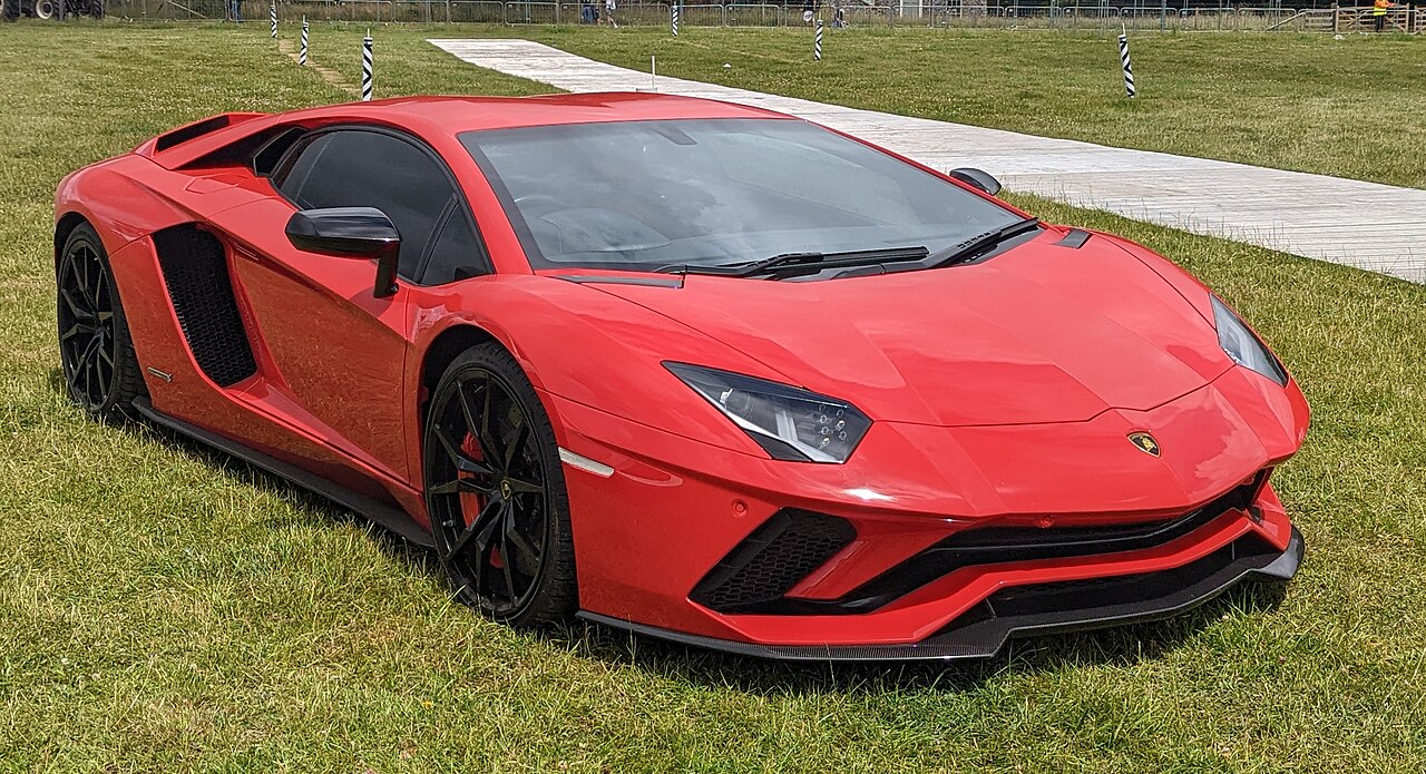 Lamborghini Aventador — a real example of the model