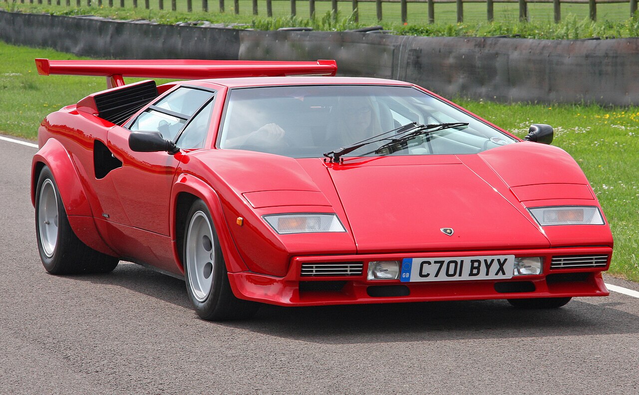 Lamborghini Countach — a real example of the model