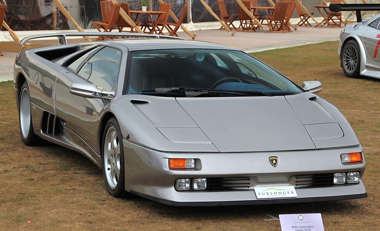 Lamborghini Diablo SV — a real example of the model