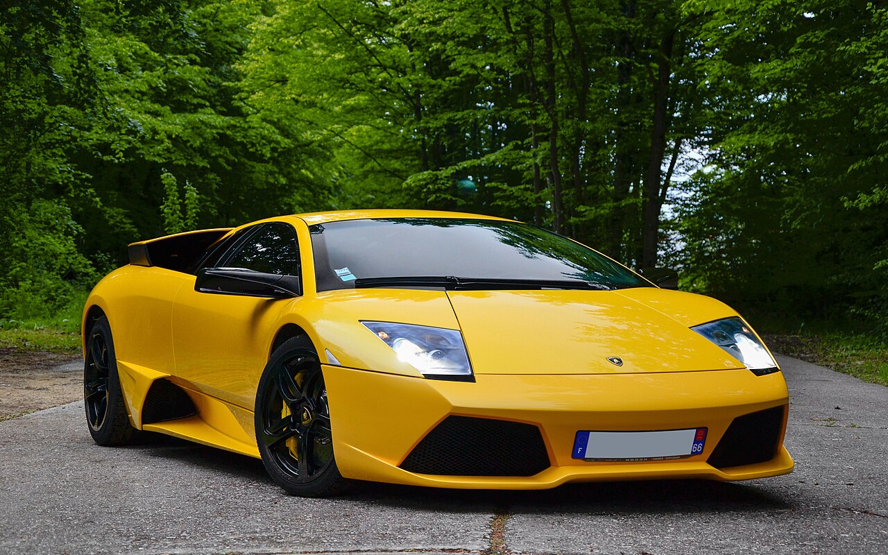 Lamborghini Murcielago — a real example of the model
