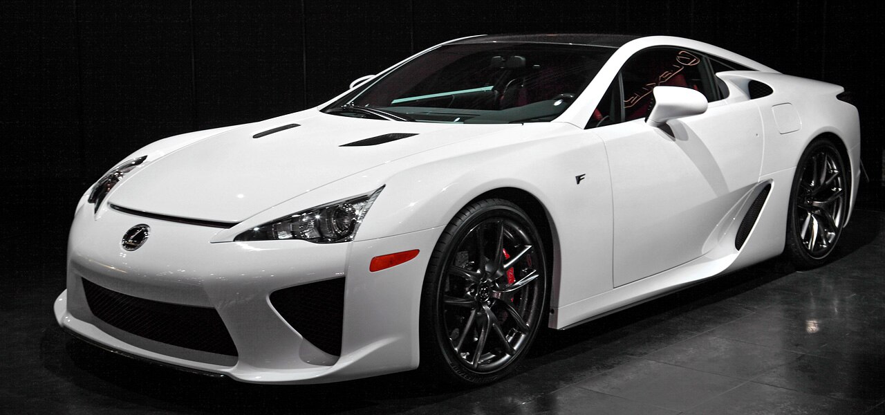 Lexus LFA — a real example of the model