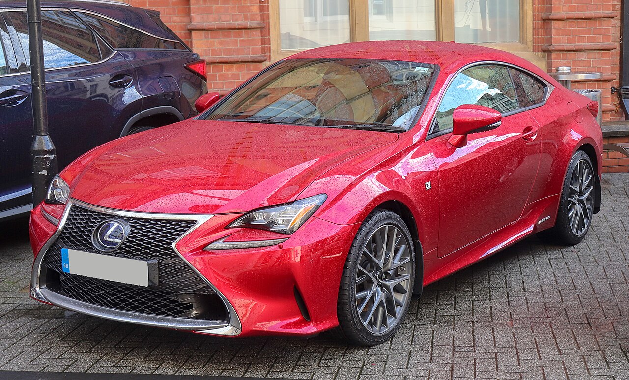 Lexus RC 350 F — a real example of the model