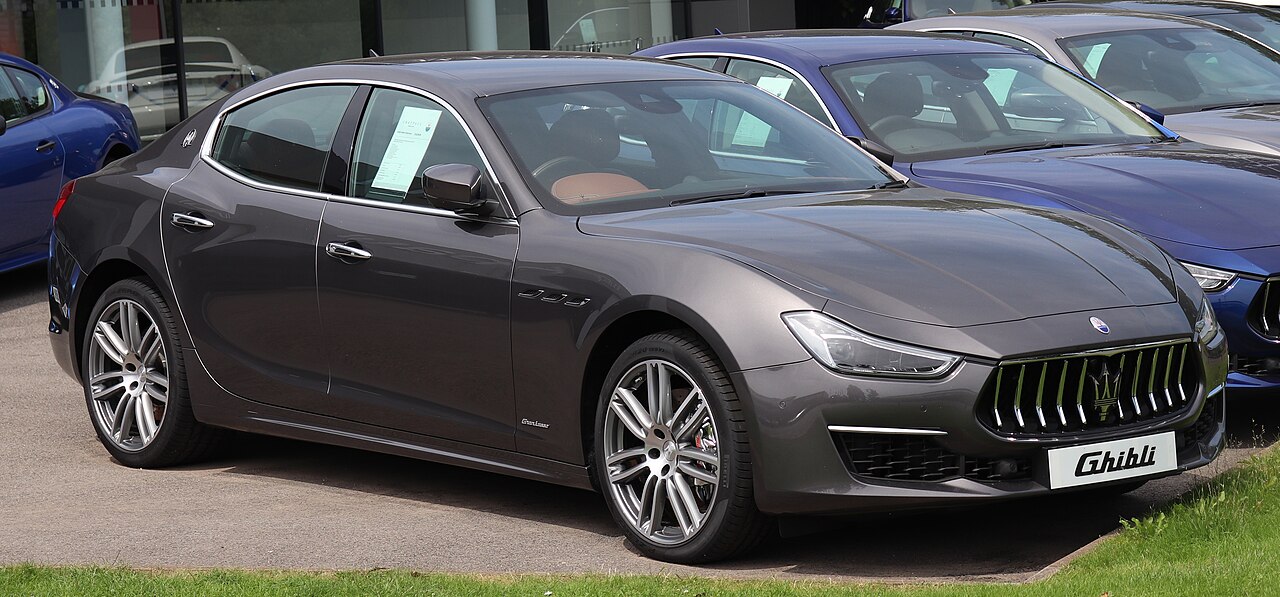 Maserati Ghibli — a real example of the model