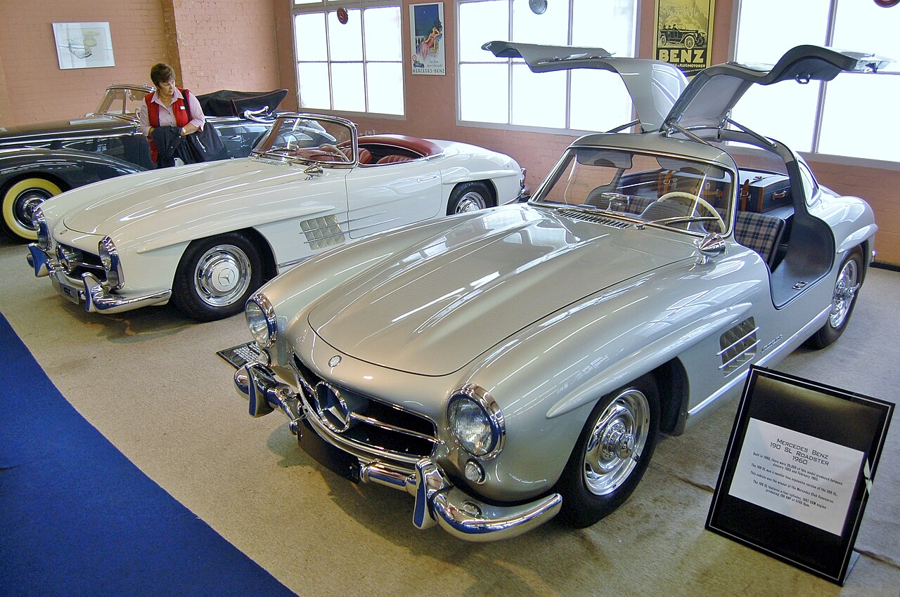 Mercedes-Benz 300 SL — a real example of the model