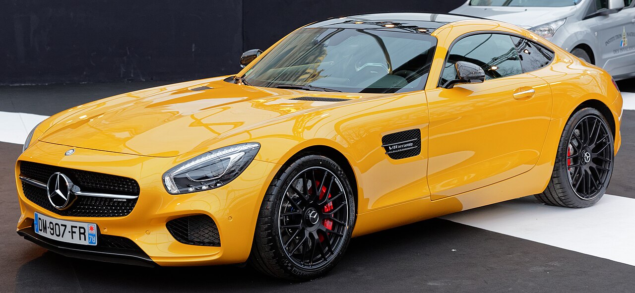 Mercedes-Benz AMG GT 2018 — a real example of the model
