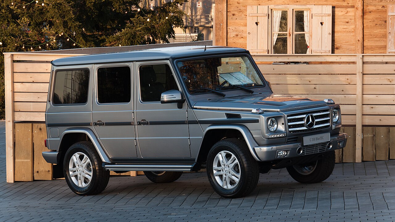 Mercedes-Benz G Class — a real example of the model