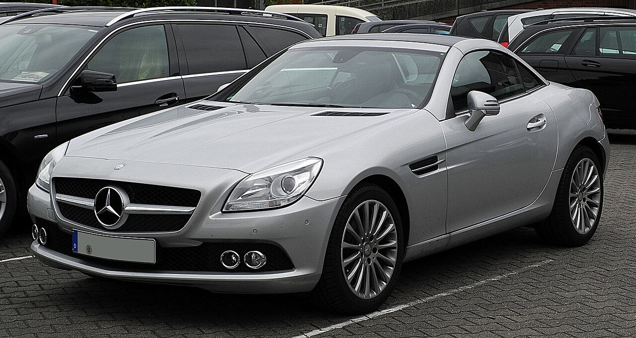 Mercedes-Benz SLK 350 — a real example of the model