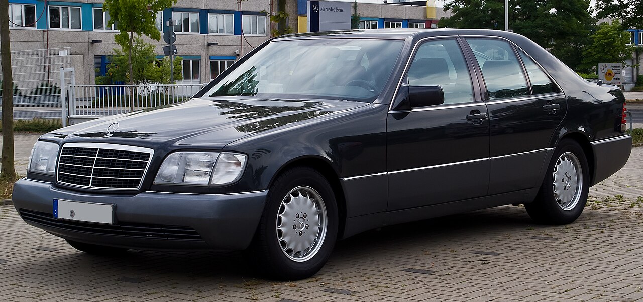 Mercedes-Benz W140 — a real example of the model