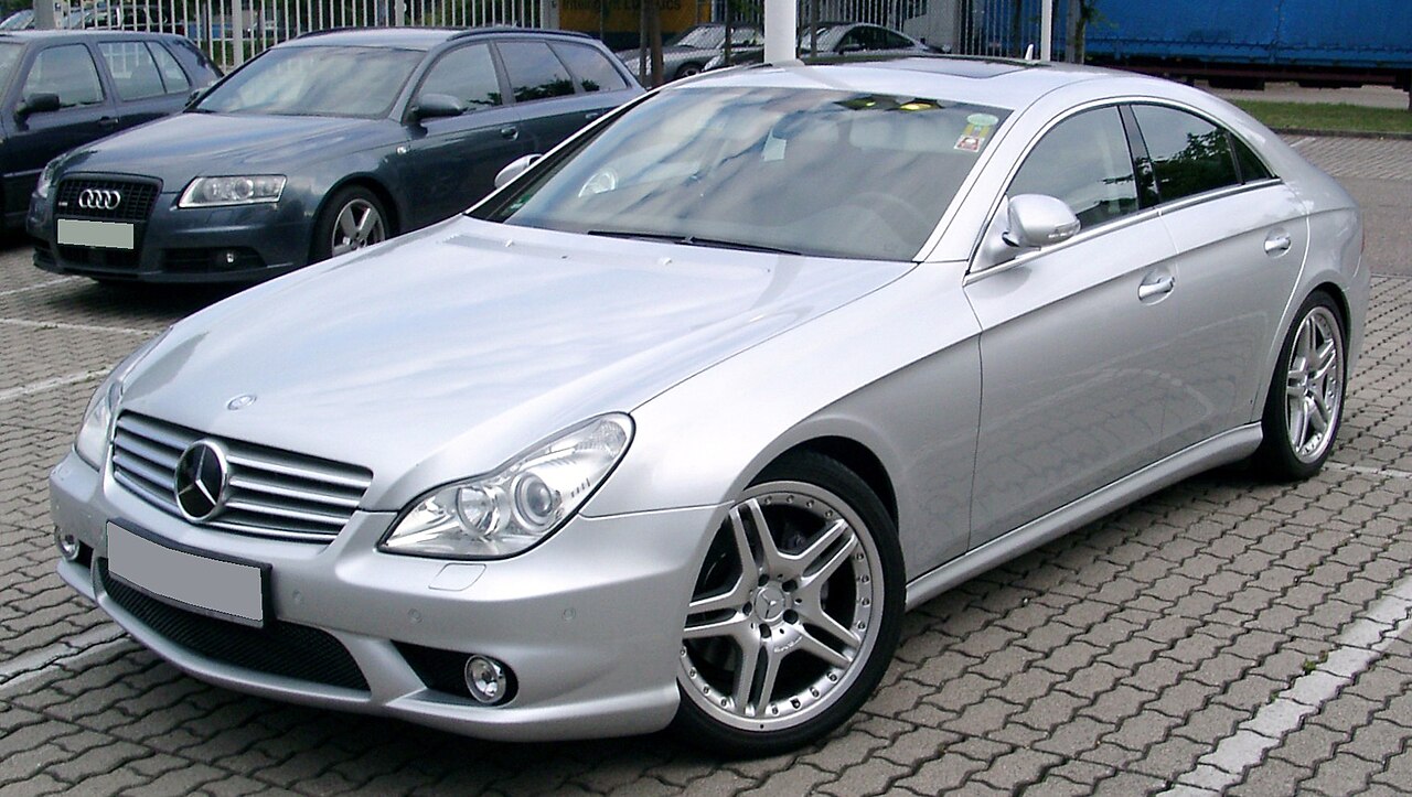 Mercedes-Benz W219 — a real example of the model