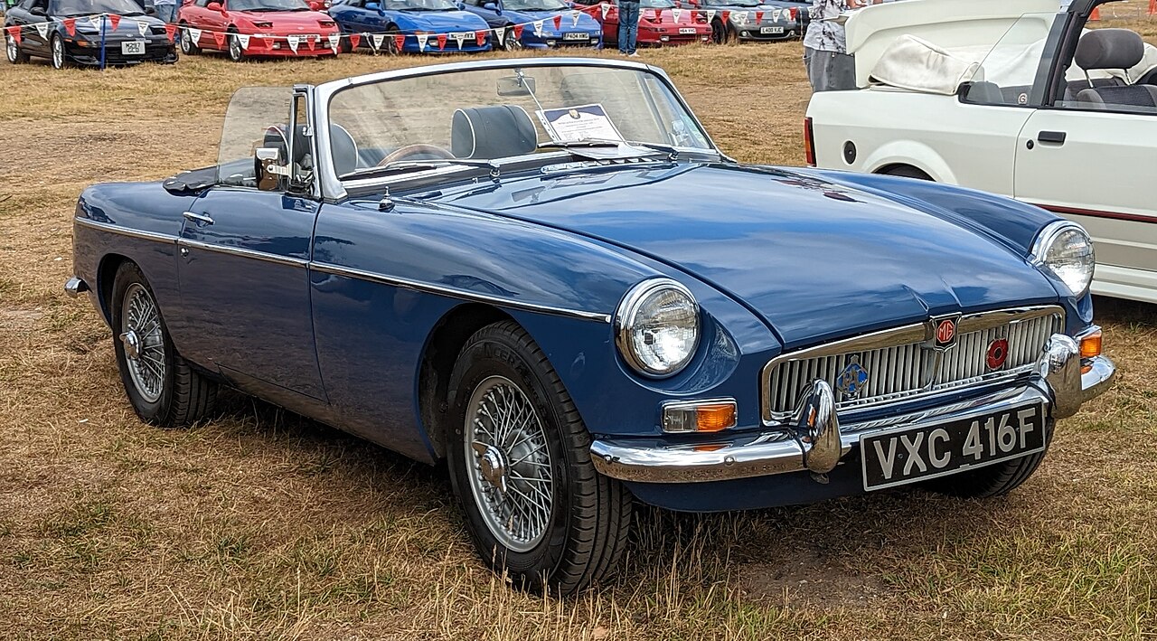 MG B — a real example of the model