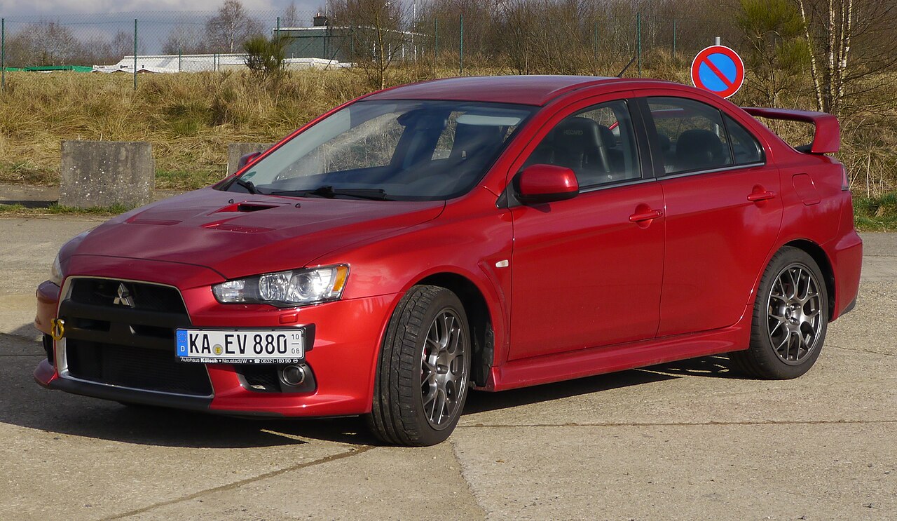 Mitsubishi EVO V — a real example of the model