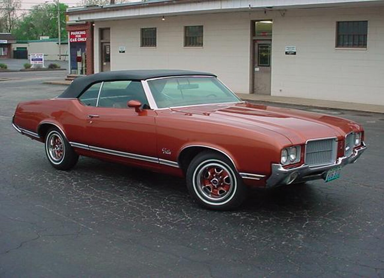 Oldsmobile Cutlass — a real example of the model