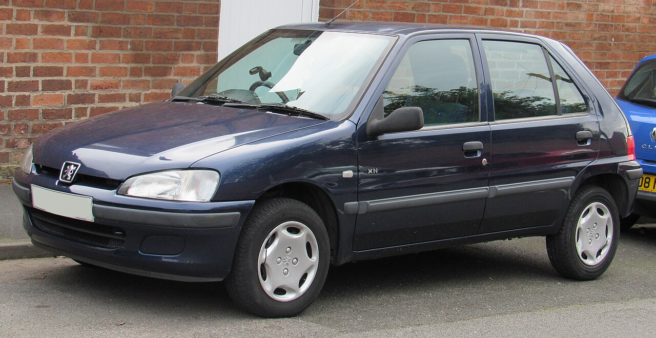 Peugeot 106 — a real example of the model