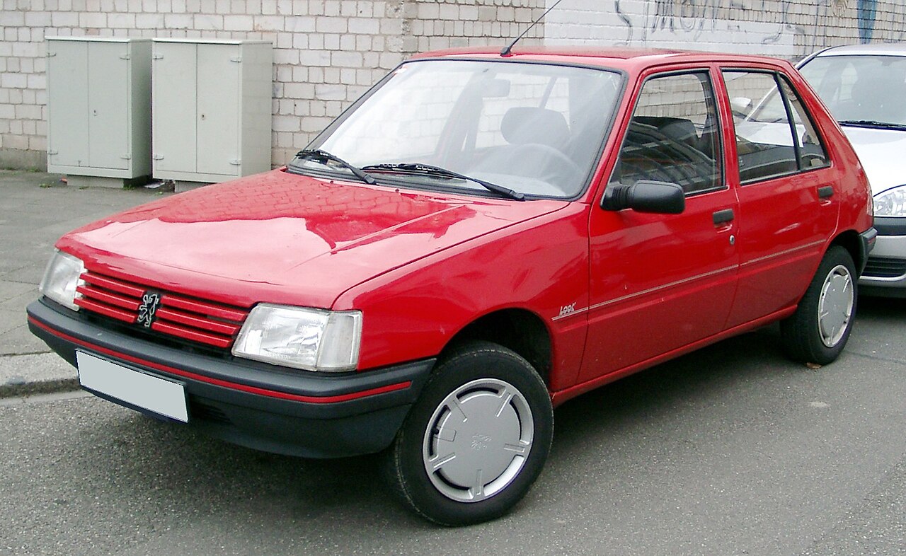 Peugeot 205 — a real example of the model