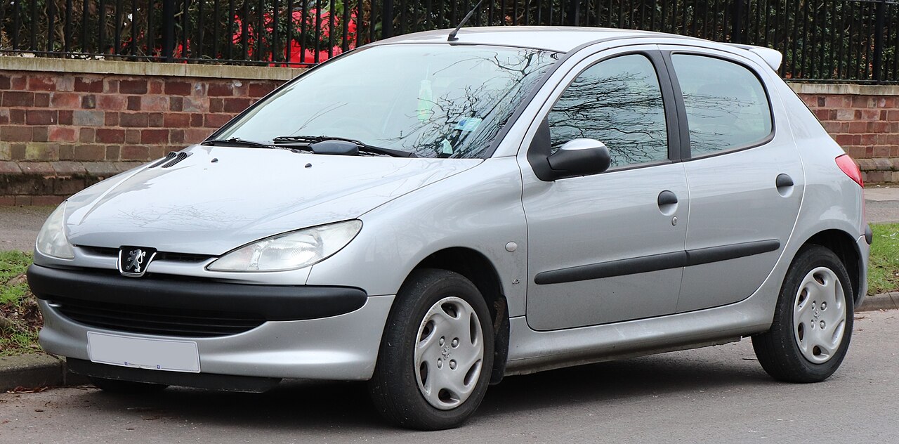 Peugeot 206 — a real example of the model