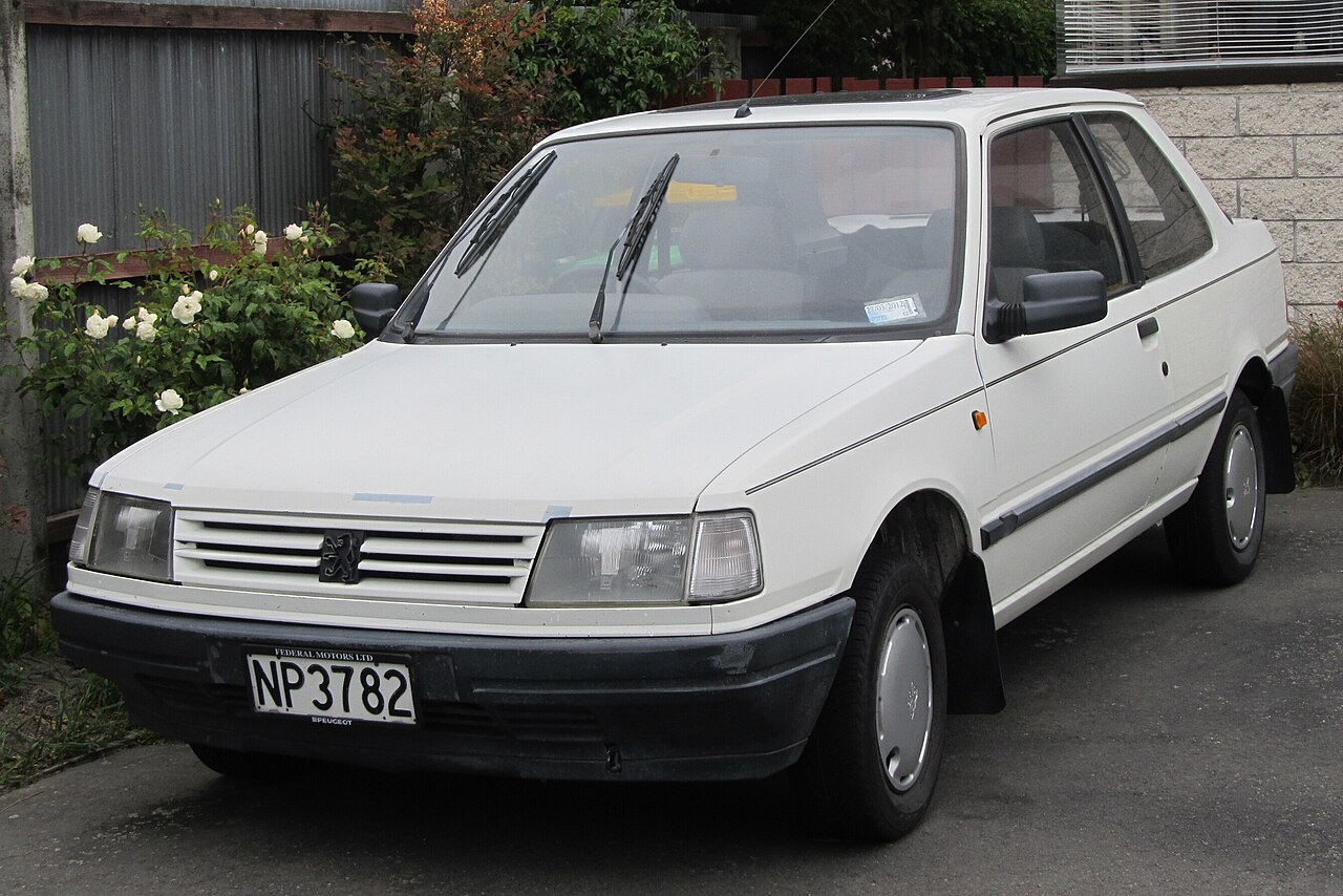 Peugeot 309 — a real example of the model