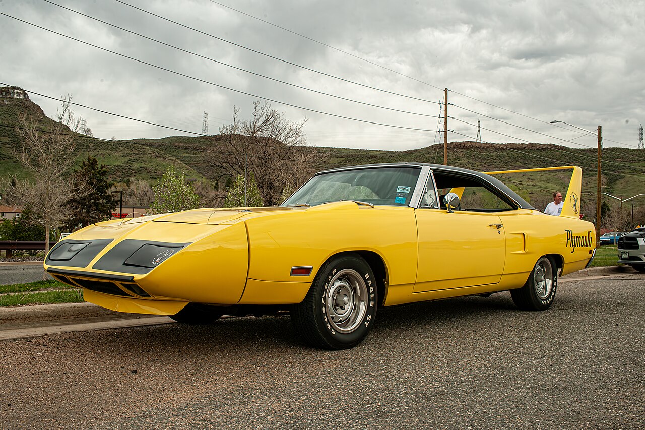 Plymouth Superbird — a real example of the model