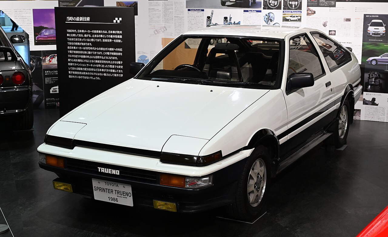 Toyota Corolla AE86 — a real example of the model