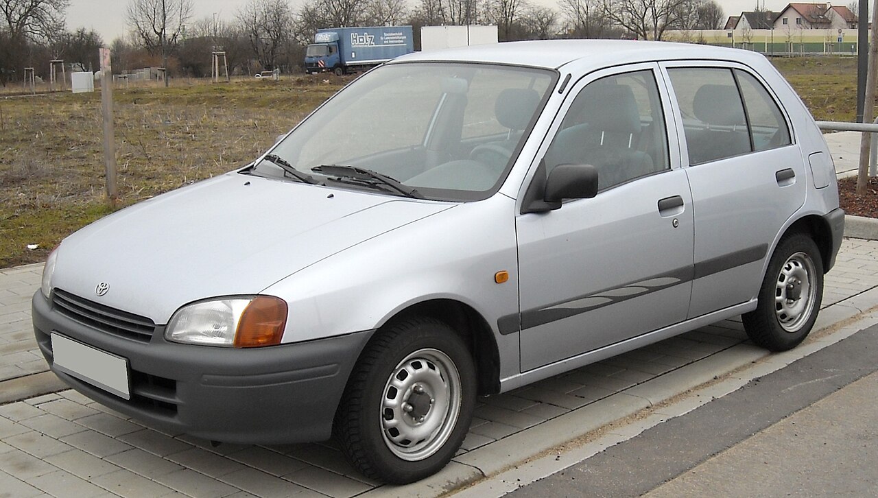 Toyota Starlet — a real example of the model